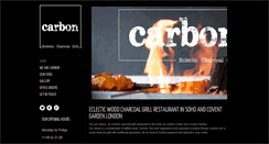 Desktop Screenshot of carbonrestaurant.com